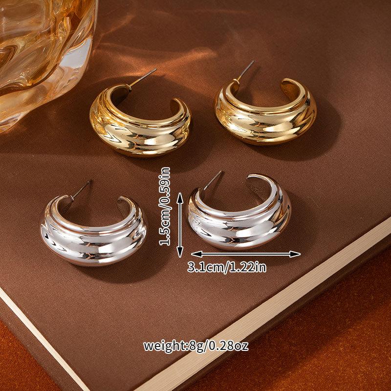 High-end Light Luxury Textured Leaf Earrings, Metallic Style, Personalized Stereo CCB Multi-layer exaggerated Multi-layer Flower Earrings