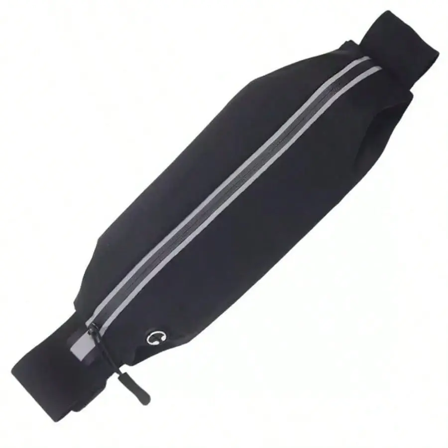 Unisex Running Waist Bag, Waterproof Adjustable Belt Pack with Phone Pocket, Ideal for Outdoor Jogging and Cycling, Random Color