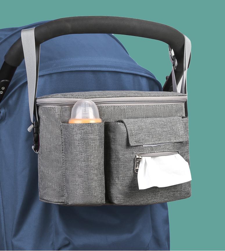 Ultimate Stroller Storage Bag |   Spacious & Portable Mommy Essential