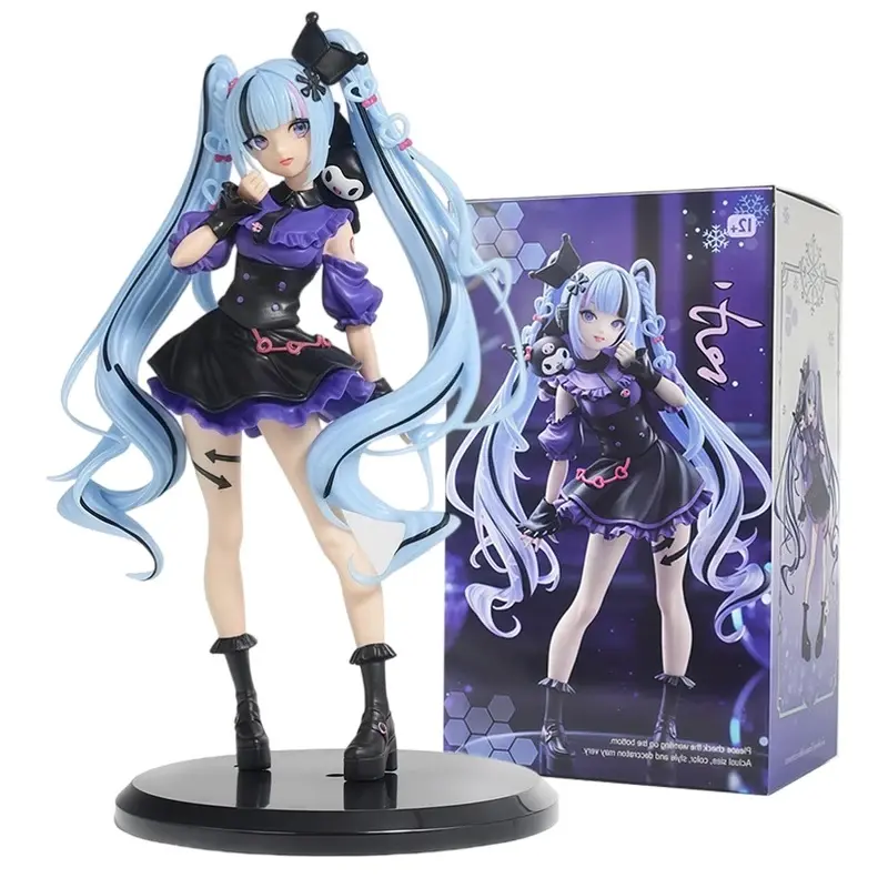New Anime Hatsune Miku Utau Kasane Vocaloid Trio-Try-iT Vocaloid Action Figure Model Toys Cute Action Model PVC Collection Gift