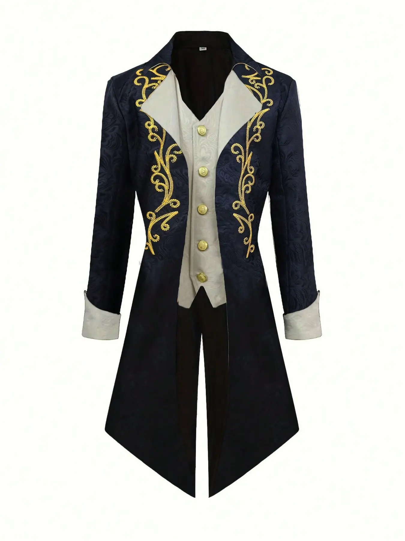 Men's Steam Punk Retro Tailcoat Jacket, Gothic Victorian Frock Coat, Vintage Style Outerwear, Unique Fashion Accessory