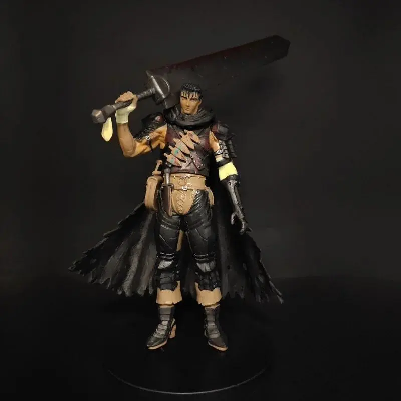 Berserk Guts Blood Stained Version Anime Action Figure Collectible Pvc Model Desktop Ornament For Adult Anime Collectors