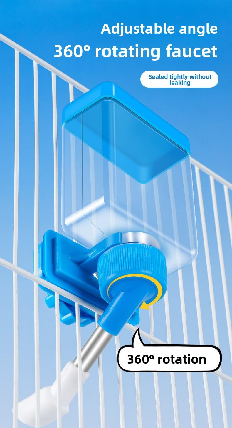 Parrot automatic water dispenser, pigeon water feeder, bird feeder, bird cage accessories, automatic food dispenser, bird drinking bottle, bird drinking equipment