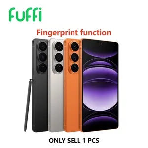 FUFI Smart Phone, fingerprint function, 6.8-inch high-definition large screen, 4GB RAM, 32GB ROM, 5MP + 16MP pixels, 4G network dual SIM dual standby, 4100 mAh battery, metal integrated frame, Android 12 system phone