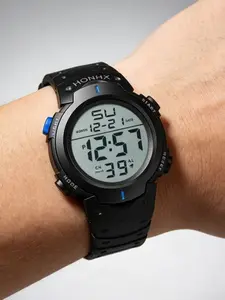 Men's Multifunctional Electronic Sports Watch, Fashion Trendy Night Glow Watch, Student Wristwatch, Stylish Men's Watch, Digital Watch, Casual Trendy Wristwatch