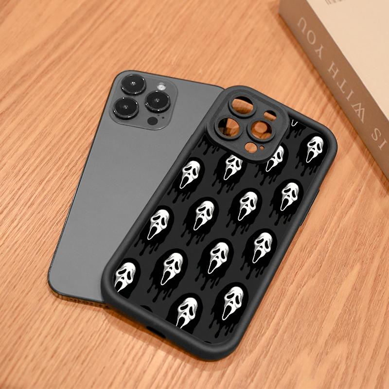 Scream Ghostface，Screams Blasting At You for iPhone17/17PROMAX/17PRO/16/15/14/13/12/GALAXYS21/S22/S23/S24 Celestial Eye Layered Phone Case simple and versatile Cool trend BOBOJT557002