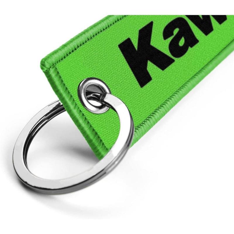Keychains, Premium Quality Key Tag fits Kawasaki Motorcycle, Car, Scooter, ATV, UTV
