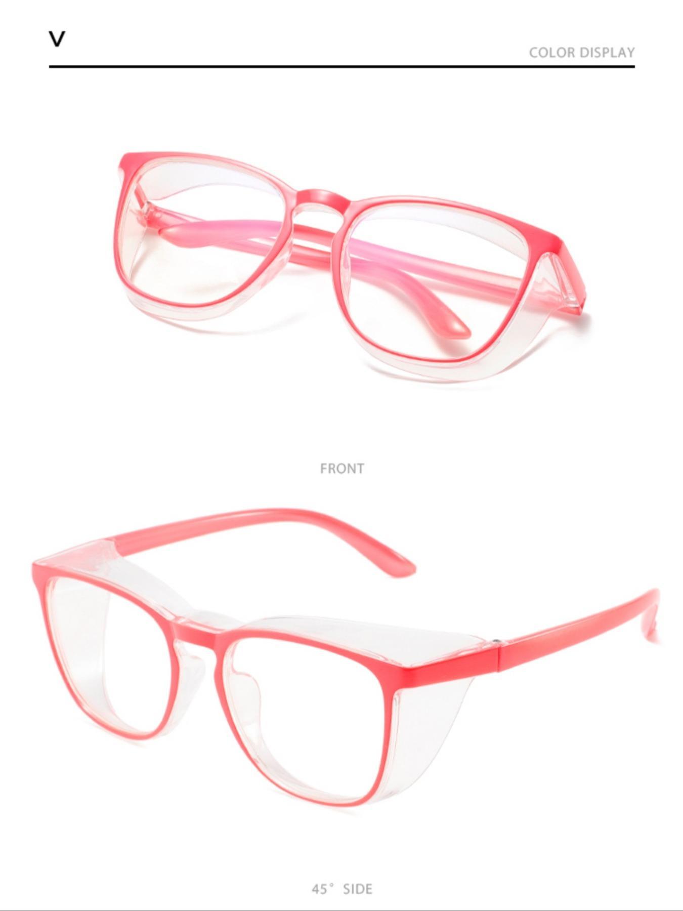 Casual Full Rim Eyeglasses for Women & Men, 2 Pairs Fashion Eyeglasses for Work, Daily Clothing Decor, for Student Daily