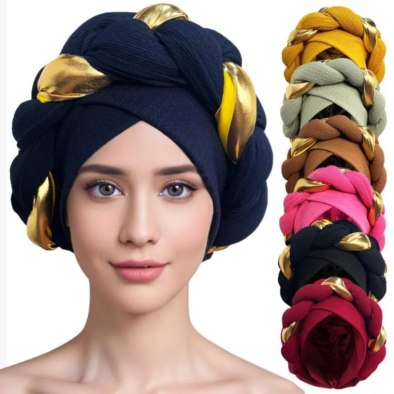 Women's Luxury Pleated Turban, Elegant Burgundy Wool Blend African Style Hat for Formal Events and Weddings, Wrapped Hat, Female, Party, Head Wrap Hats