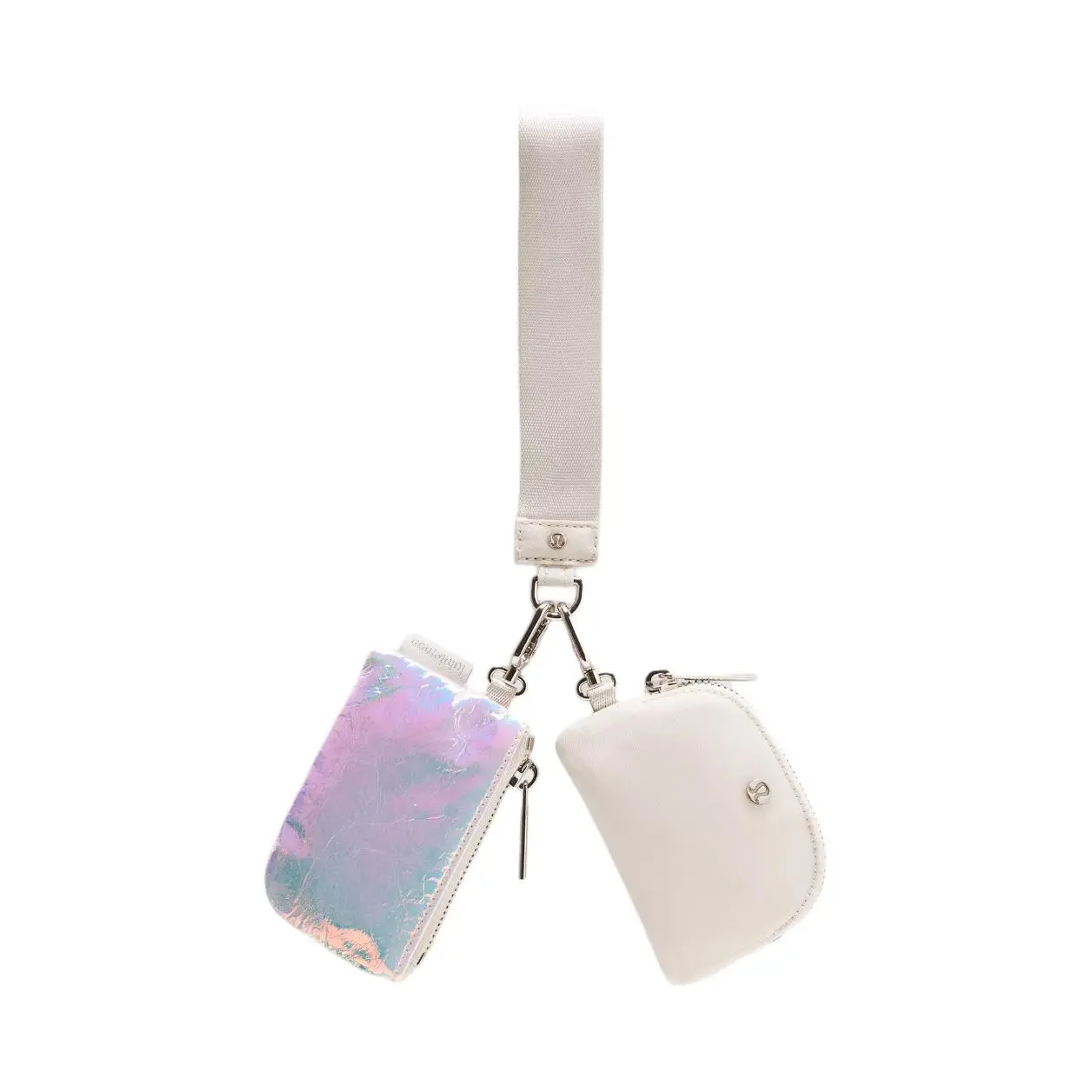 Lululemon Rainbow-Colored Polyester Mini Women's Coin Purse - Multipurpose, Fashion, Designer-Inspired, Colored Women's Wallets for Casual Use, Multipurpose Women's Wallets