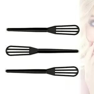 3pcs Hair Dye Mixer Tool, Manual Hair Dye Applicator, Plastic Hair Dye Mixing Stick, Color Adjuster Rod, Hair Coloring Accessories
