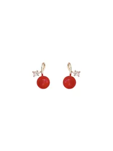 Acacia Bean Pearl Earrings, Exquisite Minimalist Niche Design Jewelry