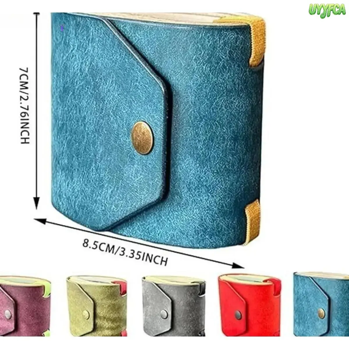 Unisex Slim Faux Leather Snap Button Wallet, Compact Front Pocket Cash And Card Holder, Minimalist Portable Money Organizer For Daily Commute, Business Trips And Travel Use,back to school,back to school haul
