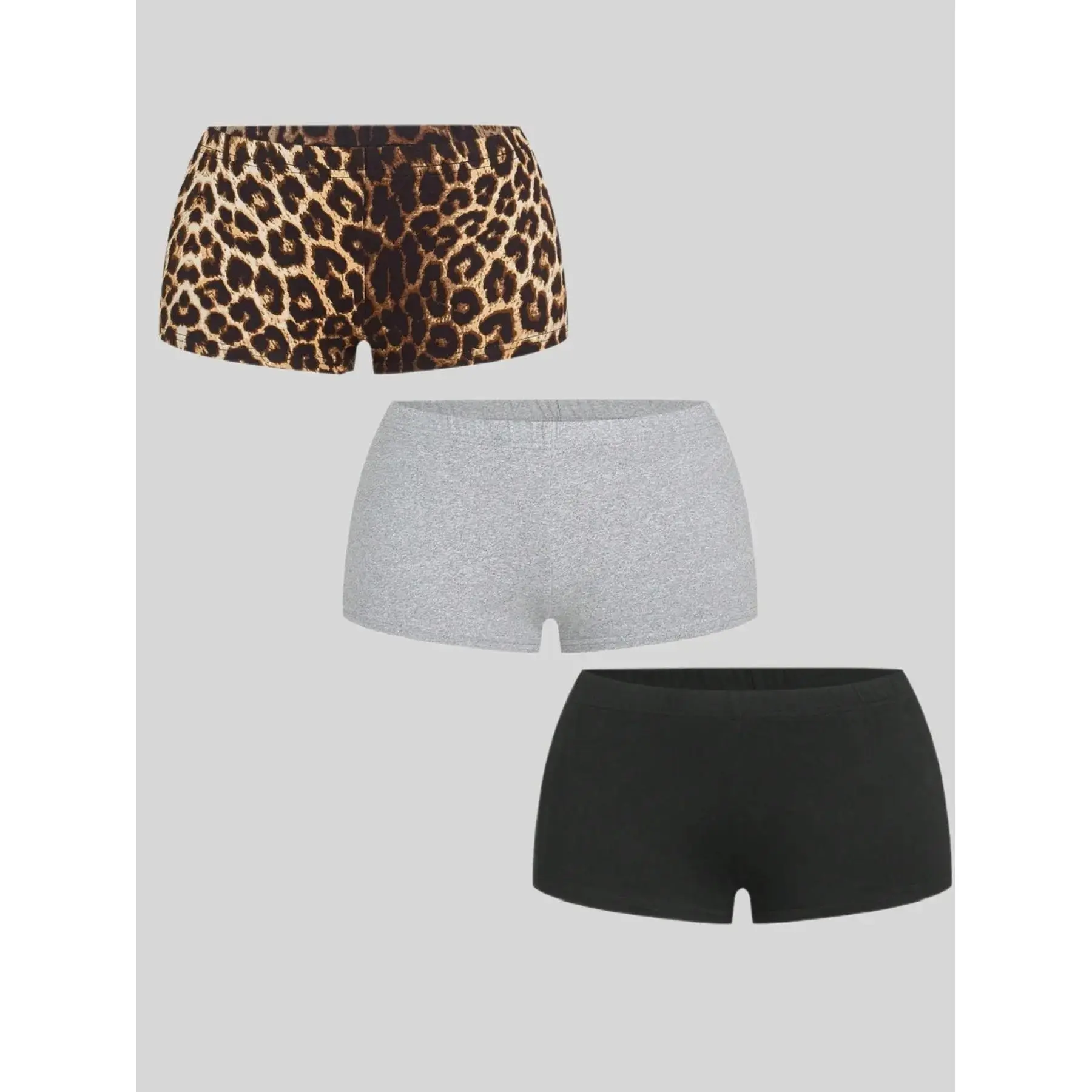 Daily casual style versatile simple solid color women's shorts Casual Fitted Shorts Womenswear Casual Skinny Shorts Casual Stretch Shorts
