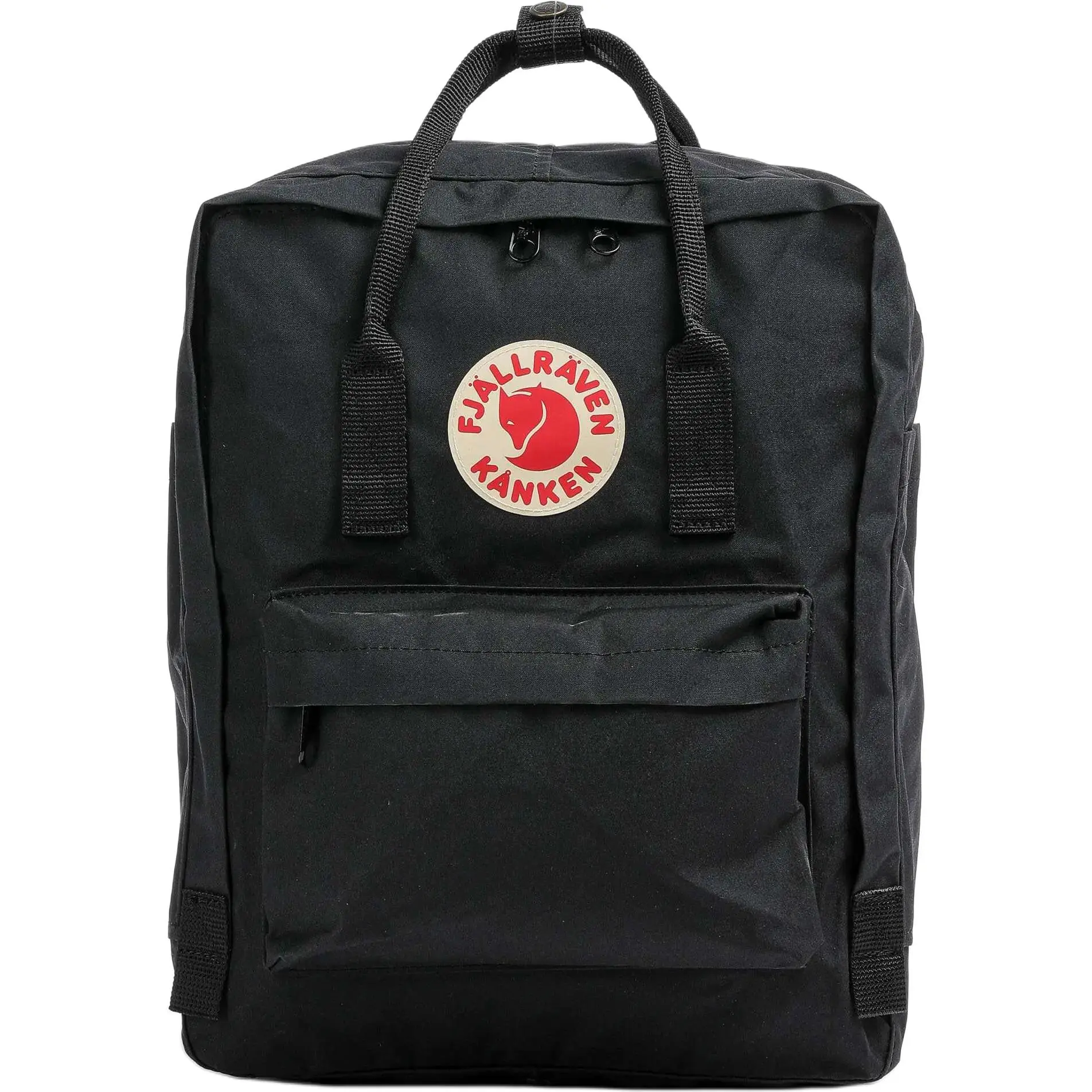 Fjallraven Kanken 16L Foldable Ultralight Waterproof Backpack for Men and Women, Polyester Black