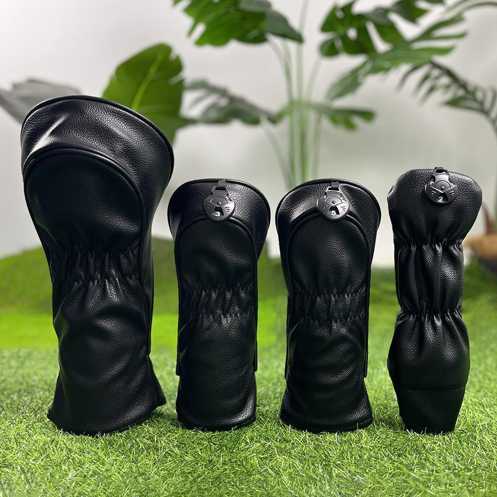 Golf Club Cover, 1 Count/ Golf Club Head Cover, Protective Cover for Drivers and Fairway Woods, Hybrid Cover, Golf Accessories, Golf Pack