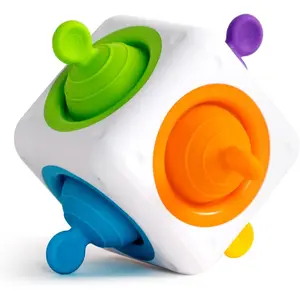 Tugl Cube Popping Fidget Toy, Engaging for Toddlers, Kids, Teens, Adults - Relaxing Handheld Fidget Cube, 2 Years and Upfidget toys