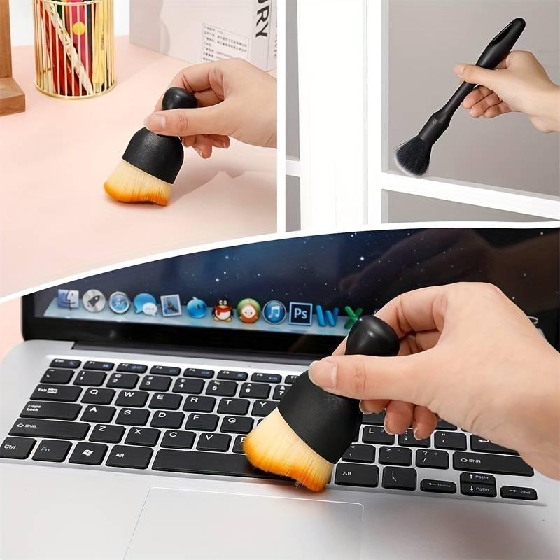 4 Counts Set Car Detailing Products,Soft Professional Portable Brush for Car Interior Cleaning & Dust Removal, Car Valeting Kit,Car Interior Cleaning Brush Set, Cleaning Supplies,Automotive.