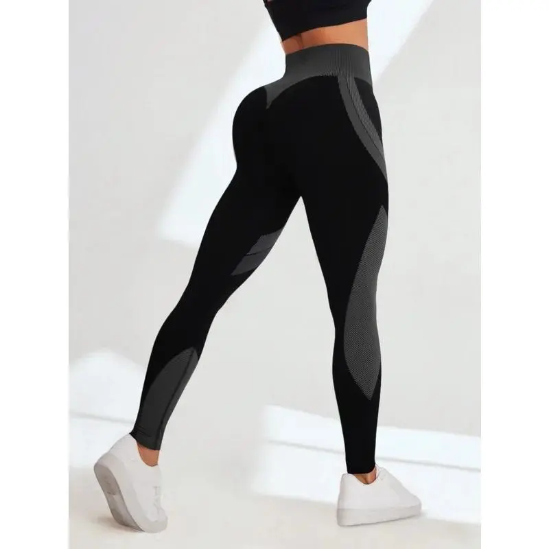 Women's Seamless Yoga Leggings Color Block Waisted Soft&Stretchy Breathable Scrunch Butt Lifting Gym Workout Pants,High-Waist,Leopard,Print,V,Back,Flare,Flared,with,Pockets,tummy,control,bootcut