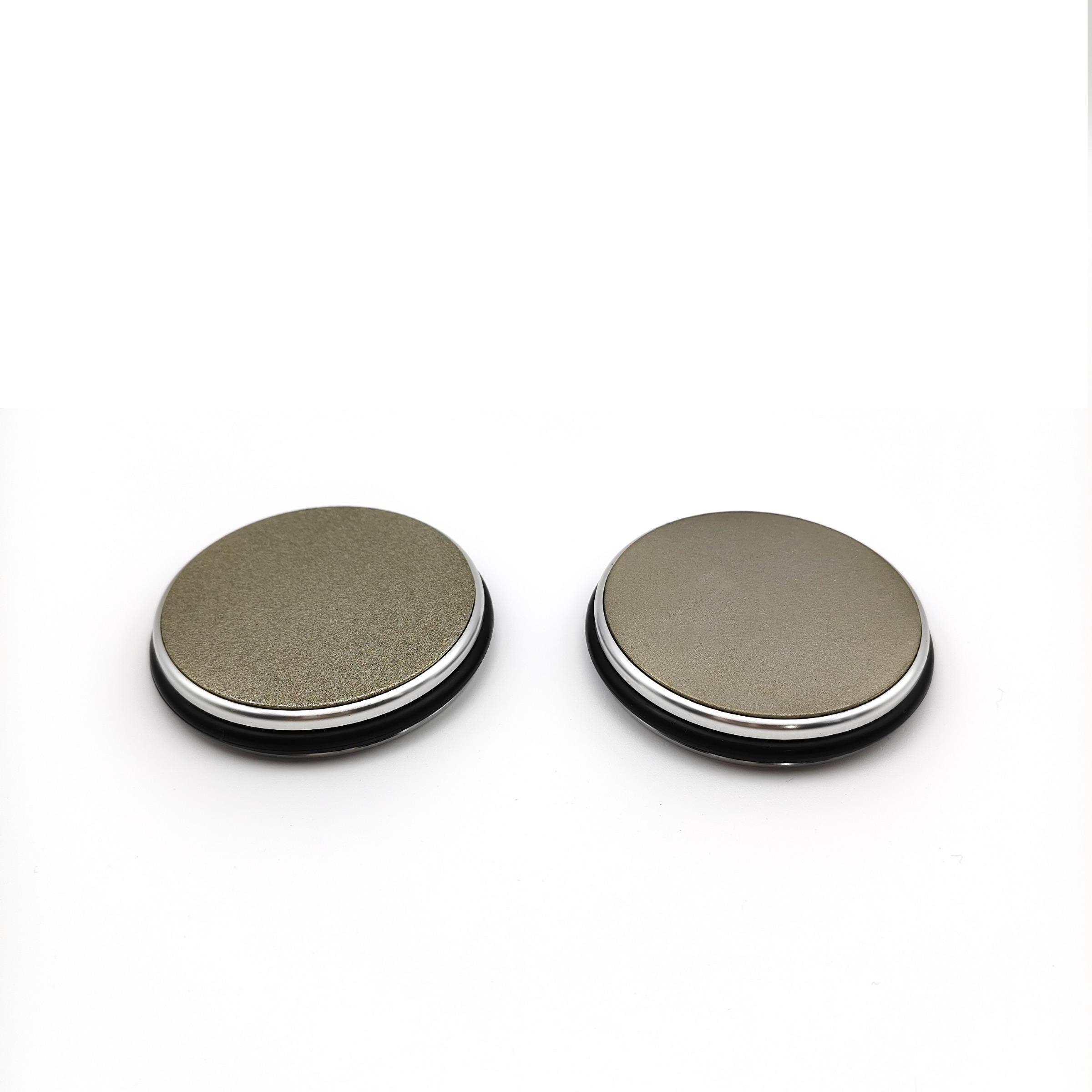 Manual Knife Sharpener Set, 1 Set Knife Sharpening Kit, Including Double Sided Fixed Base & Roller Or 2 Counts Grinding Plates, Kitchen Accessories Kitchenware