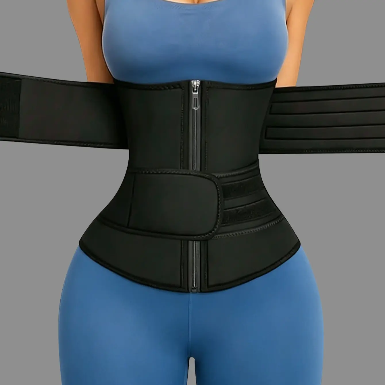 Women's Waist Trainer Belt, Workout Waist Trainer, Abdominal Binder for Fitness, Sweat Waist Cincher, Core Training Band, Belly Shaper, Exercise Waistband, Compression Waist Cincher, Workout Waist Trimmer