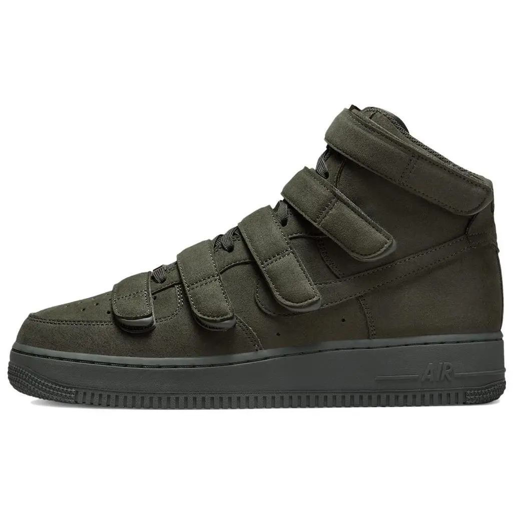 Nike x Billie Eilish Air Force 1 ’07 SP Sequoia High-Top Velcro Sneakers Unisex Verifiable, with credentials and supporting global authentication