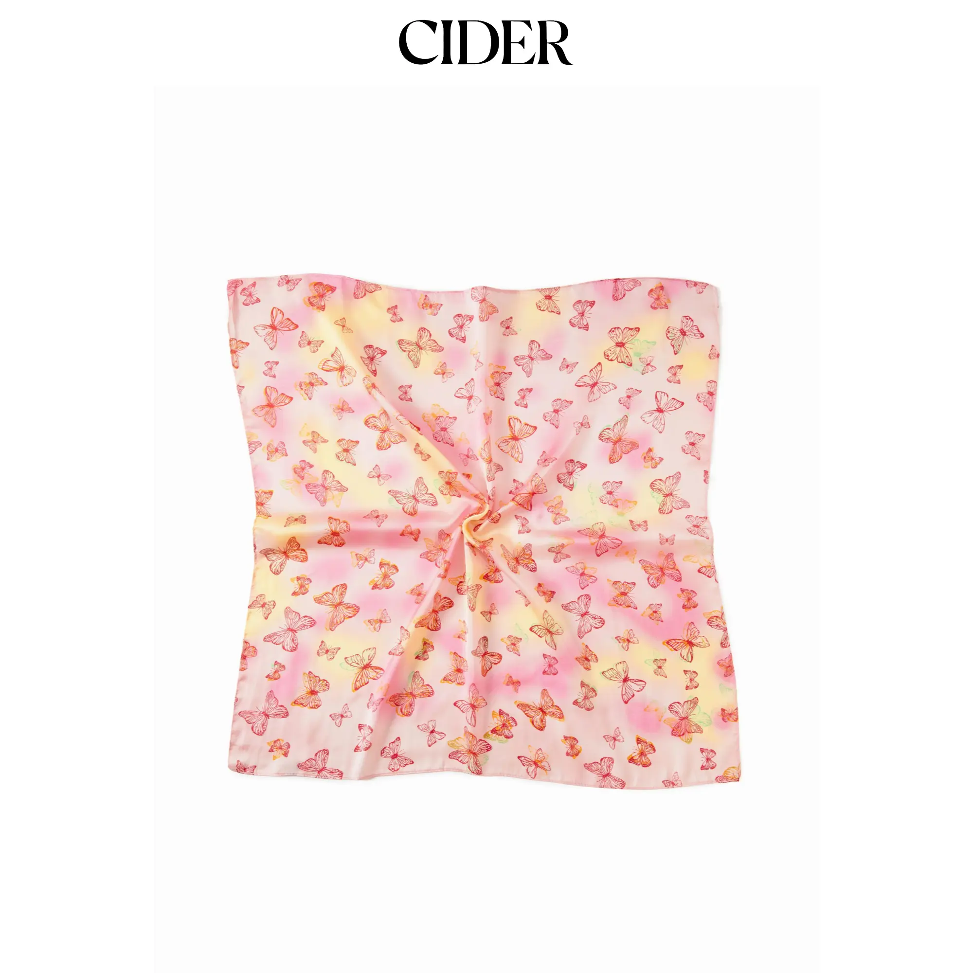 Cider BUTTERFLY SQUARE HEADSCARF Cider BUTTERFLY SQUARE HEADSCARF