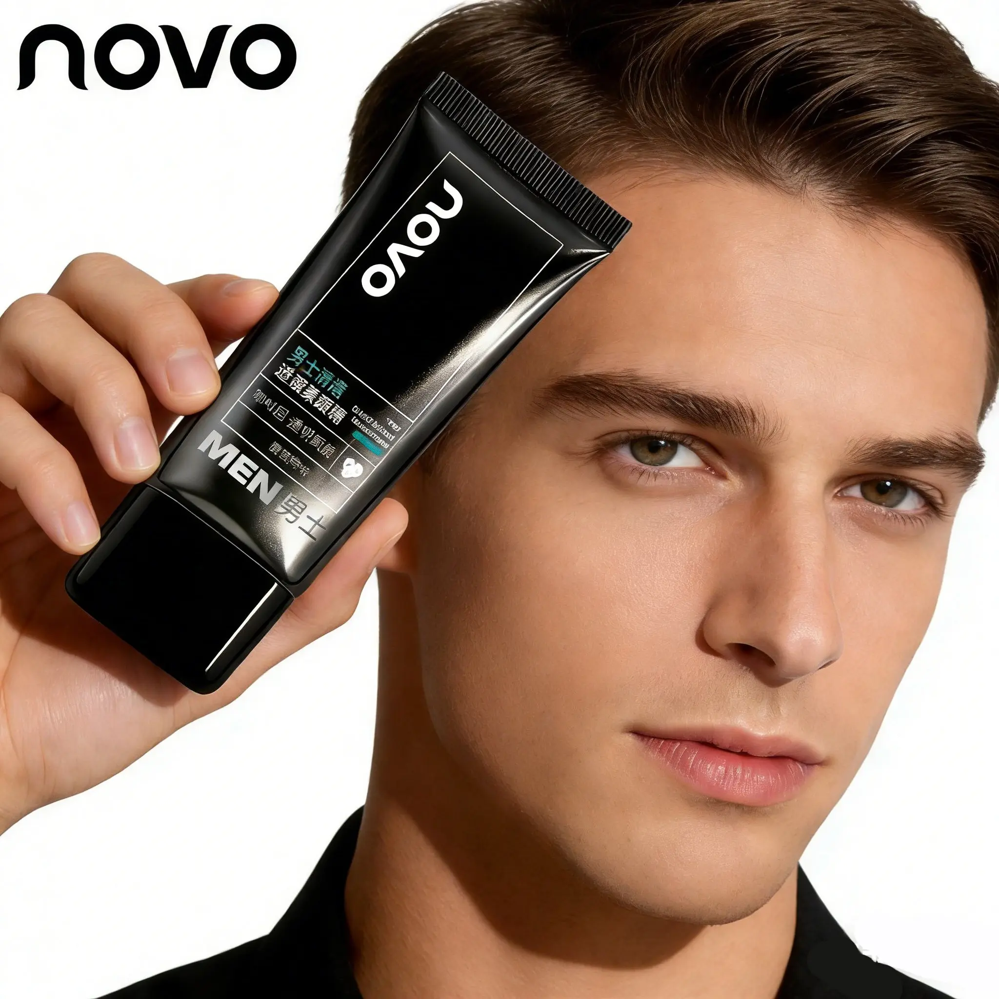 Men'S No-Makeup Cream, Long-Lasting BB Cream, Deep Hydration Tinted Moisturizer WithHyaluronic Acid, Waterproof, Not Sticky Concealer For Dark Circles, Blemishes, Evens Skin Tone, Easy To Clean, Tone Up Cream, Daily Skincare, Beauty Products