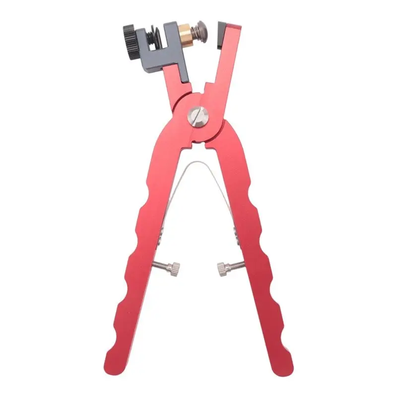 Leather Watch Bracelet Cutting Plier for Straps to Fix Catches Spring Bar Hand Tool DIY Supplies Pliers Red Straight