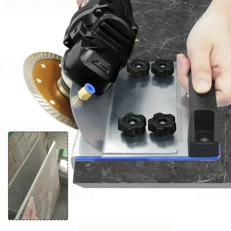 Angle Guide Support for 45-Degree Chamfer Cutting, Tile Angle Cutter Tool, Tile Chamfering Tool for Ceramic and Stone Tiles, Precision Cutting Equipment