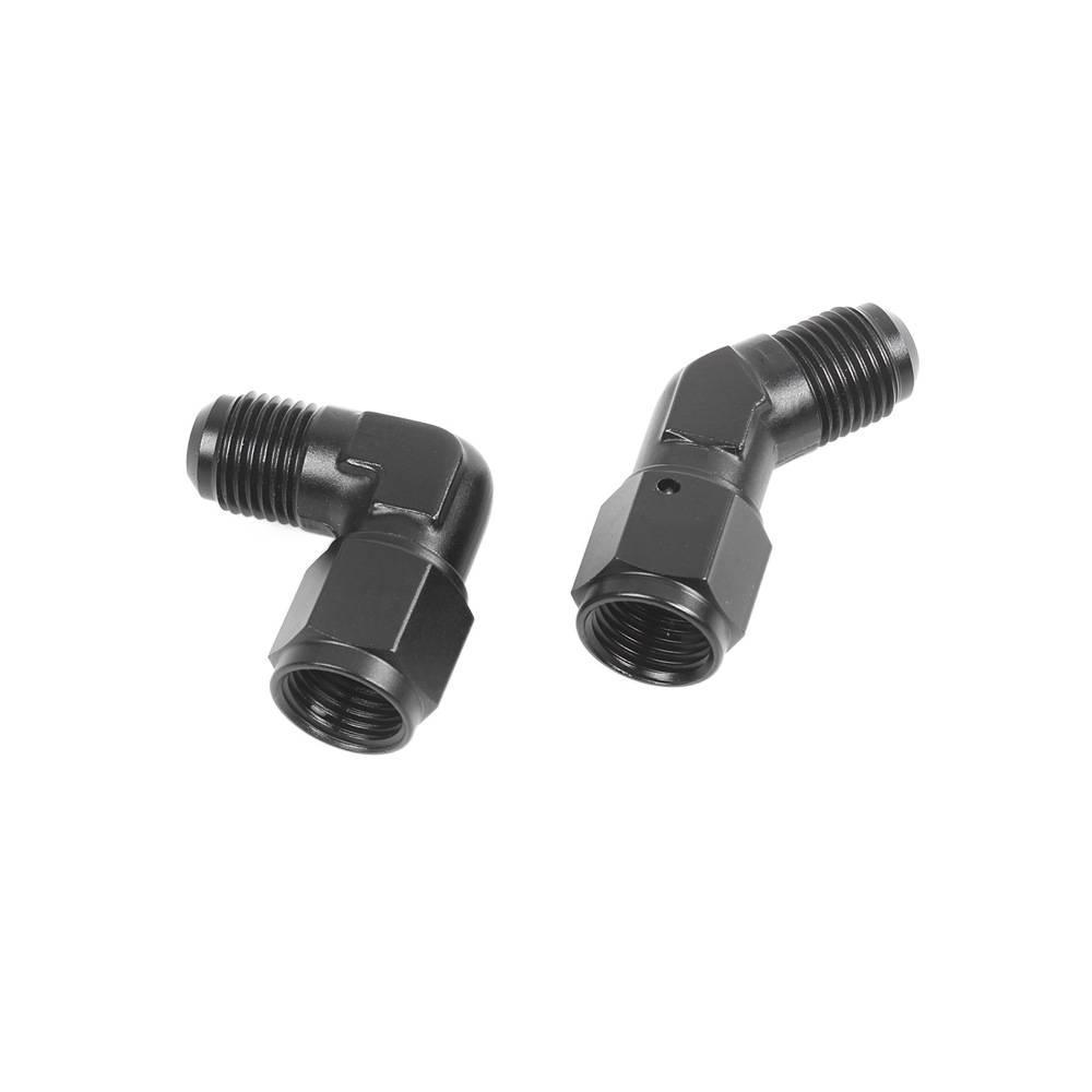 Automotive parts aluminum alloy male-female connector conversion screw forged oil-cooled conversion connector