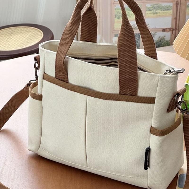 Fashionable Multi-Functional Handbag in and, Durable Polyester Shoulder and Crossbody Bag, Perfect for Commuting, Travel and Gifting