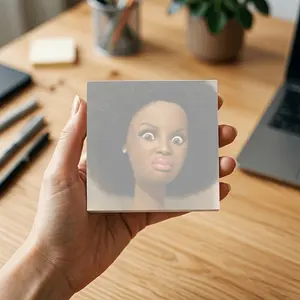 Creative Fun Angry Doll Notebook, 50 Sheets, Student Office Humorous Memo, African Roll Emoji Notebook, Daily Planning, Funny Gift