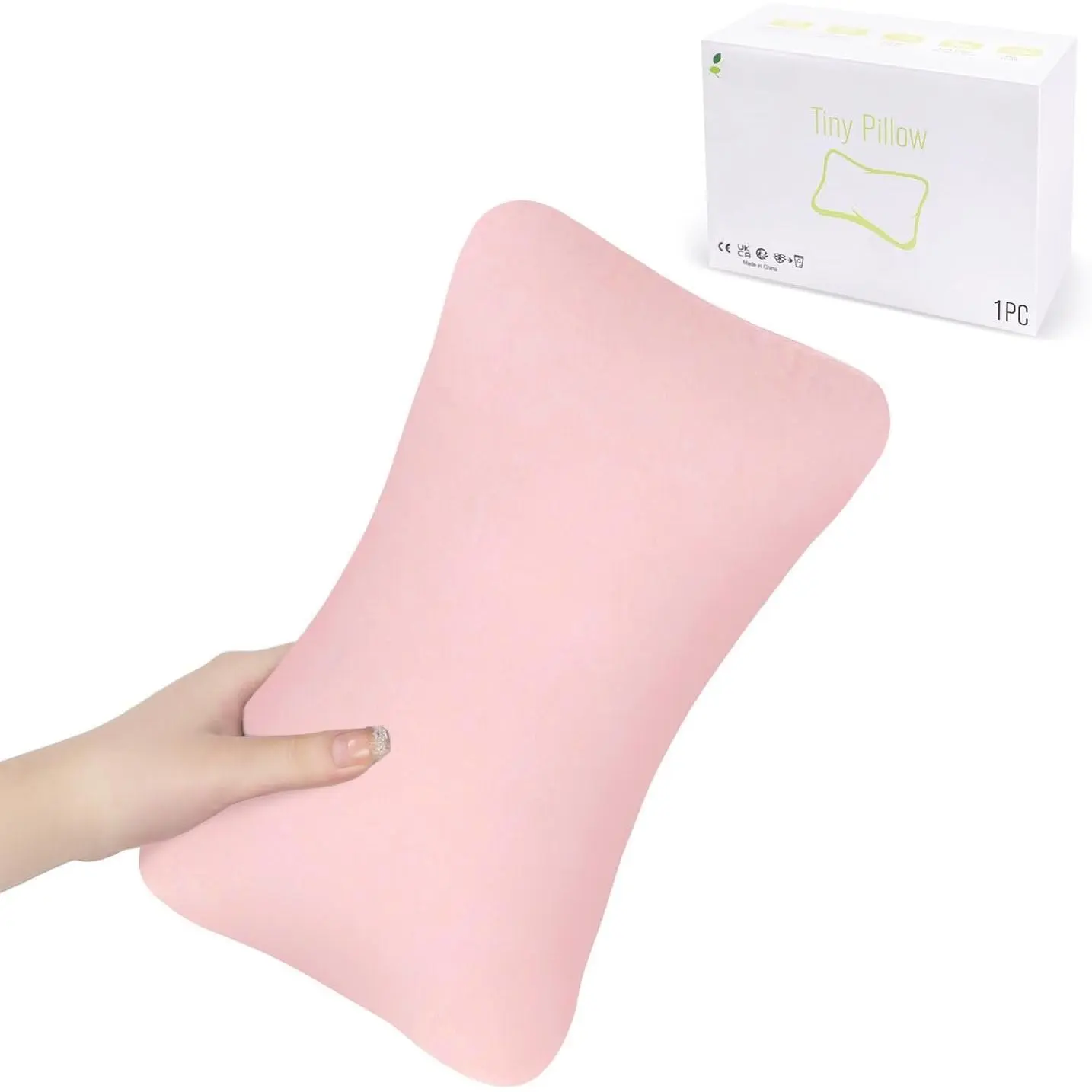 Small Pillows for Sleeping, 11"x7" Mini Pillow for Travel,  Pillow for , , , Wrist, Pets,  Small  Pillows for Travel, Bed, Office, Machine Washable, Dusty Rose-1pc