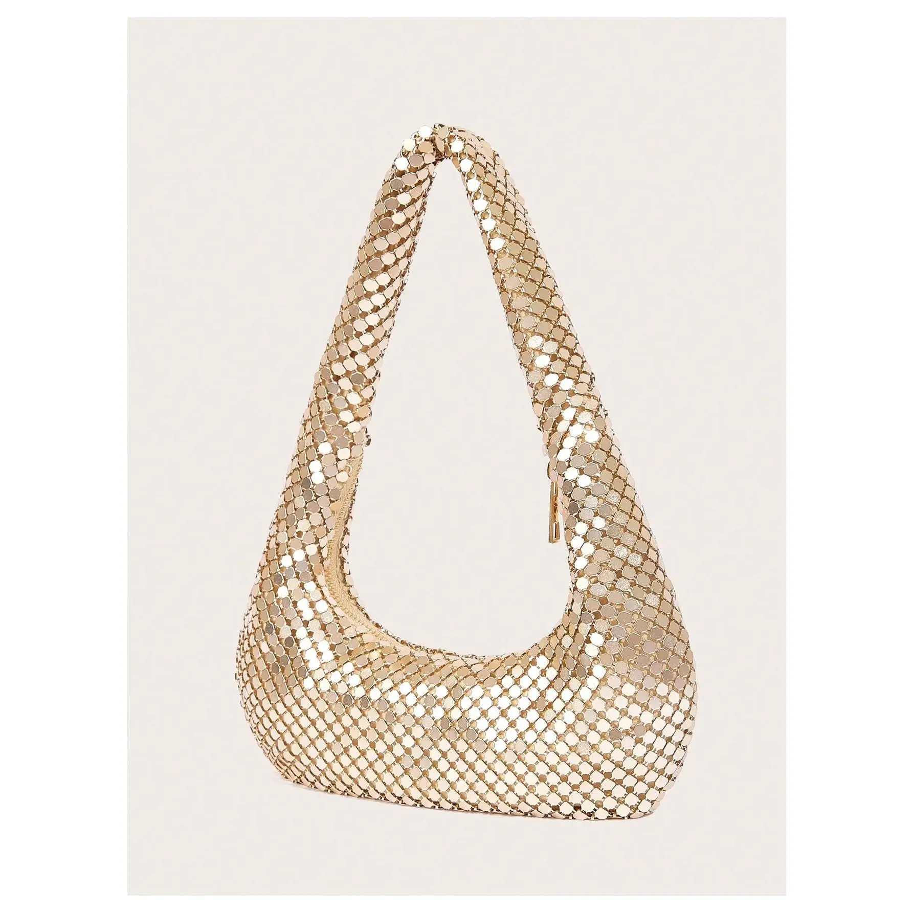 Metallic Glitter Sequin Underarm Bag Party Evening Hobo Handbags,backpacks for school,cute backpacks for school,bookbag,school backpack