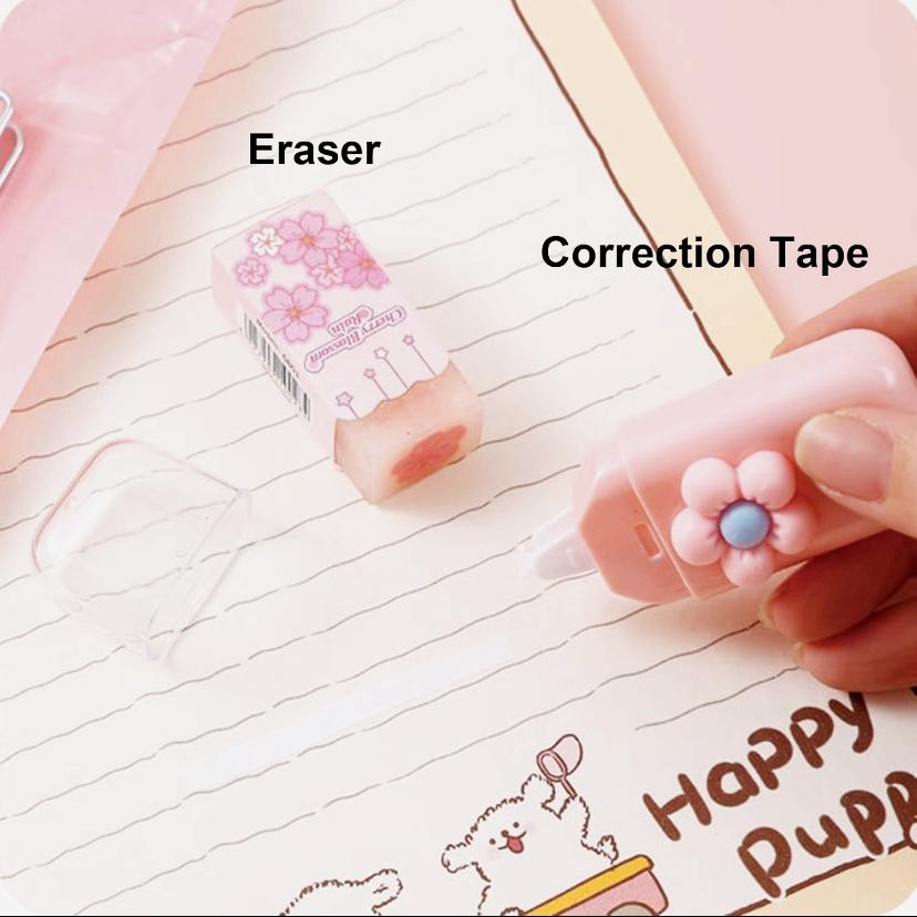 Cute Stationery Set, Writing Essential Kit, Student Gift, Home School Office Supplies, Learning Tools, Classroom Essentials, Desk Supplies Set