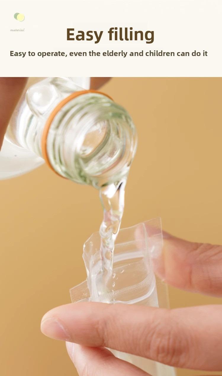 Food-Grade Disposable Popsicle Bags Self-Sealing Leak-Proof BPA Free Ice Cream & Fruit Jelly Molds Kids Friendly DIY Supplies