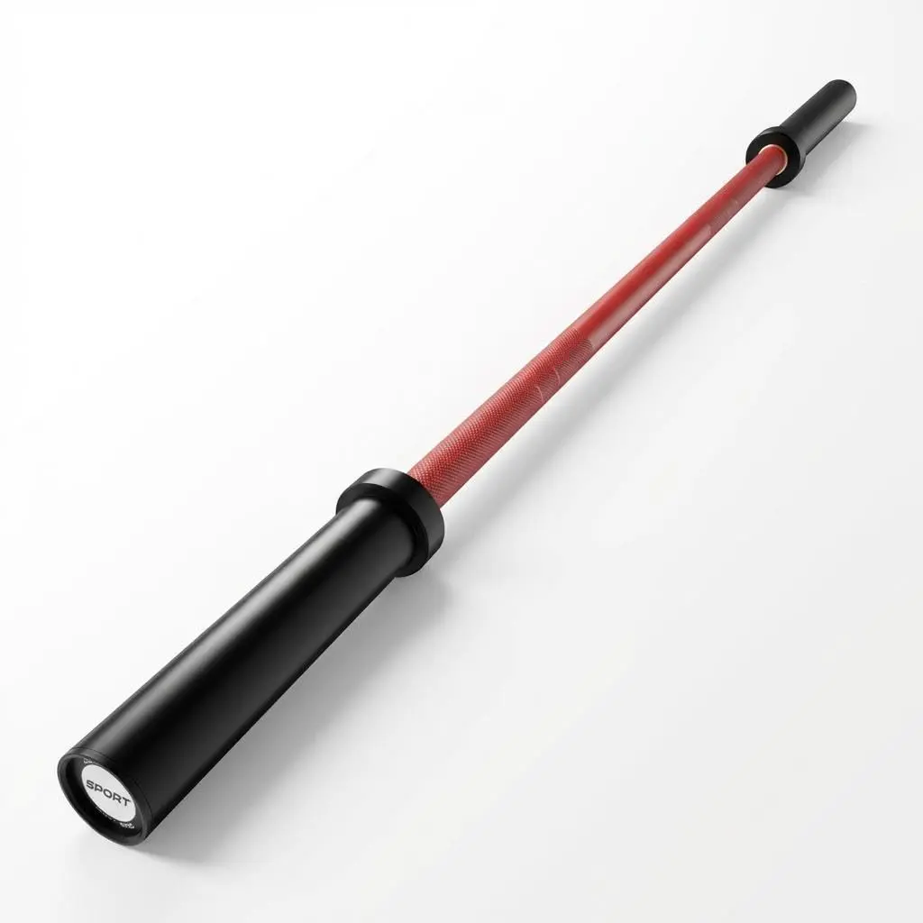 Garvee 7ft Barbell 45LB - 1500LB Capacity Strength Training Bar with Hard Chrome Finish, 28mm Grip & 8-Needle Bearings, Compatible with 2" Plates for Powerlifting, Squats & Home Gym Use