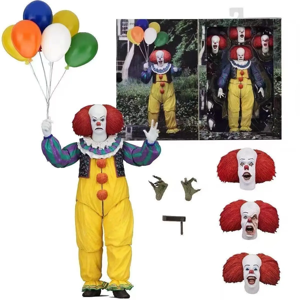 Neca It 2017 Chapter 2 Dancing Clown 7 Inch Collectible Figure, Home Decor, Birthday Gift, Party Gift, Halloween Gift