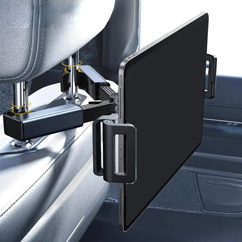 Telescopic Car Phone Holder Tablet Holder Anti Shake Tablet Mount 4-12.9 Inch Universal Phone Stand Stable Phone Holders For IPhone IPad