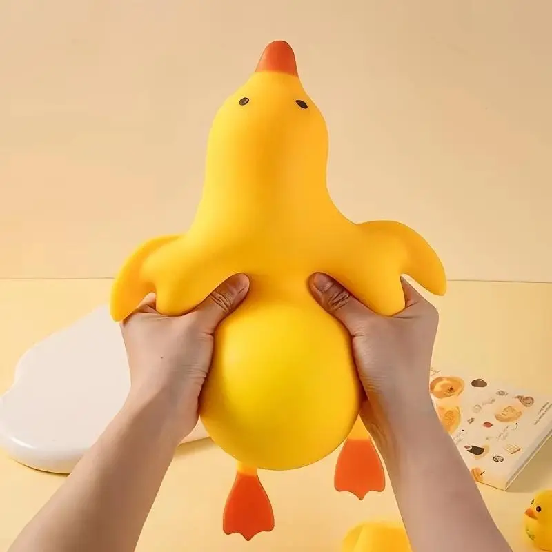 Antistress Duck Fidgets Toys Cute Goose Animals Vent Toys for Kids Adults Decompression Stretch Toys Friends Best Gift