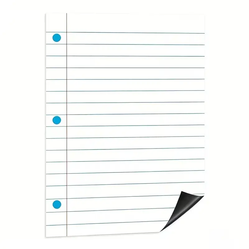 Extra Large Magnetic Whiteboard Paper, 18.0 X 24.0 Inches, Dry Erase Grid Paper, Classroom Teaching Supplies, Office Use, Compatible with Various Boards, Grid Lines