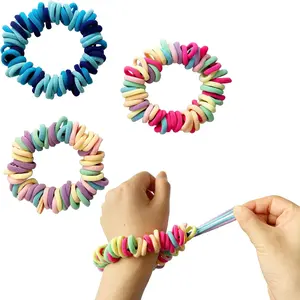 3 Packs Skin Picking Fidget Cuff Stretchy Loom Crochet Bracelet Anxiety Relief Therapy for Trichotillomania Nail Bitersfidget toys