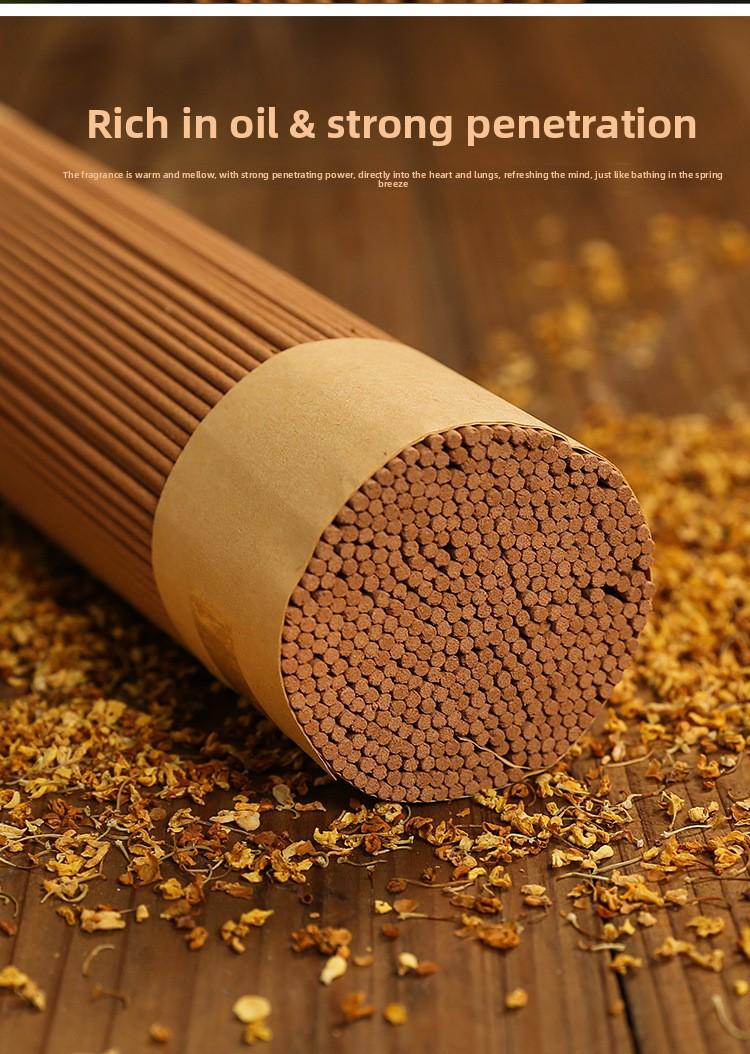 Goose Pear Tent Incense Sticks & Coils Osmanthus Sandalwood Wormwood Ambergris Nha Trang Agarwood for Home Indoor Use【where can i buy this product tiktok shop】 aromatherapy fragrance