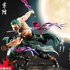 One Piece Three Thousand Worlds Roronoa Zoro Anime Action Figure Pvc Statue Doll Collection Model Office Ornament Toy Boy Gift