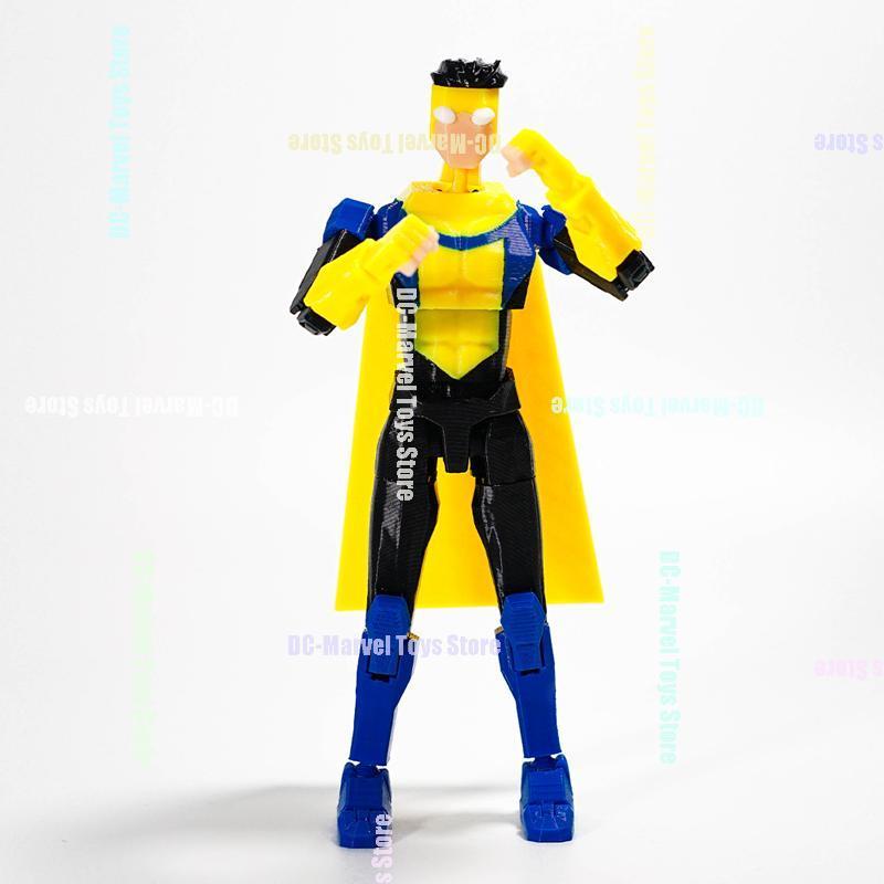 In Stock 3d Printed Invincible Boy Conquest Omni Man Dummy13 T13 Multi-Jointed Shapeshift Action Figures Mannequin Custom Toys