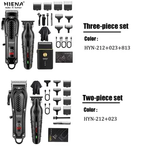 Men's Electric Hair Trimmer Set, Rechargeable Trimmer, Shaver, High Power Lithium Battery, 7000 Rpm, USB Charging, Home Beauty Grooming, Ideal Gift