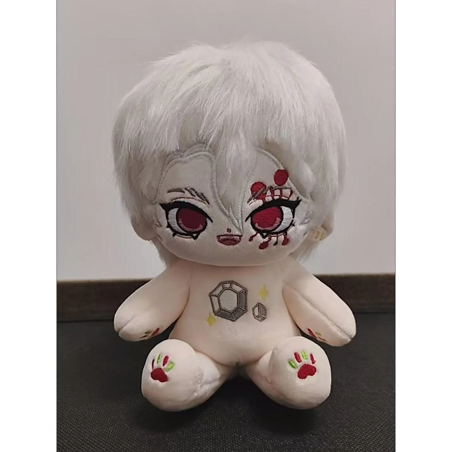 20cm Uzui Tengen Plush Dress Up Cotton Doll Stuffed Anime Kimetsu No Yaiba Demon Slayer Kawaii Figure Toys for Kids Adults Gifts