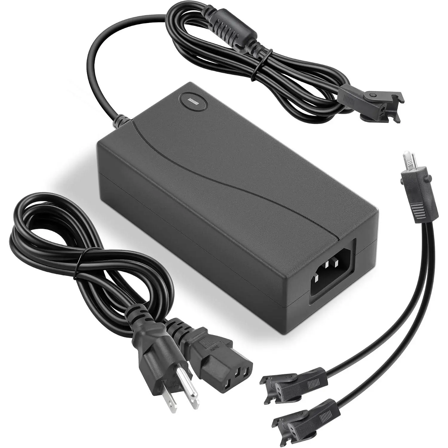 Power Recliners Power Supply - 29V 2A 10ft - 2 Pin Y Splitter Electric Recliner Power Cord Replacement for Recliners Lift Chair Reclining Sofa Couch Standing Desk - AC/DC Adapter