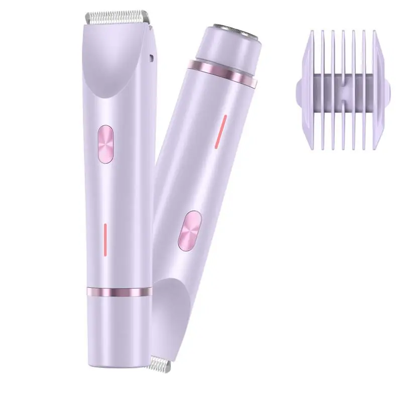 Women's Electric Razor Hair Removal Device, Pain-Free Beard Trimmer, Leg Bikini Body Hair Remover, Facial Epilator, Abs Material, Lithium Ion Batteries